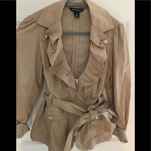 White House Black Market Rain Jacket